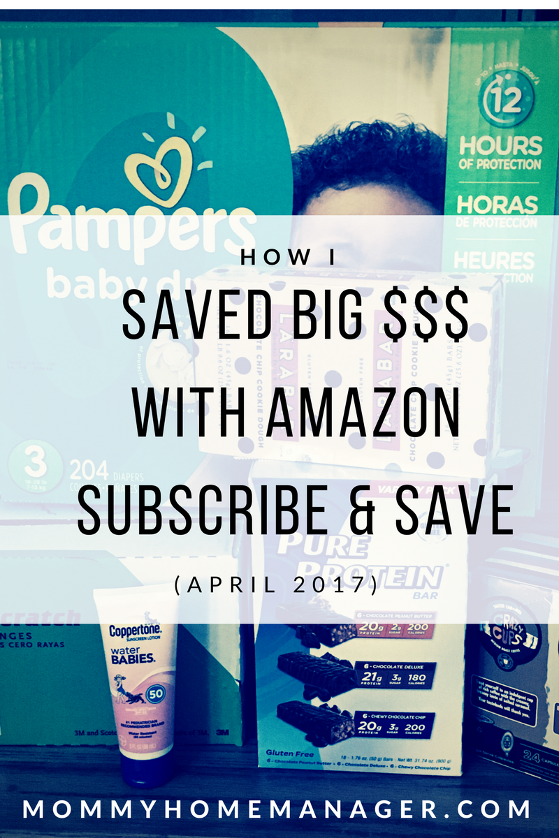 What’s In My Amazon Subscribe & Save Order: April 2017 – Mommy: Home ...